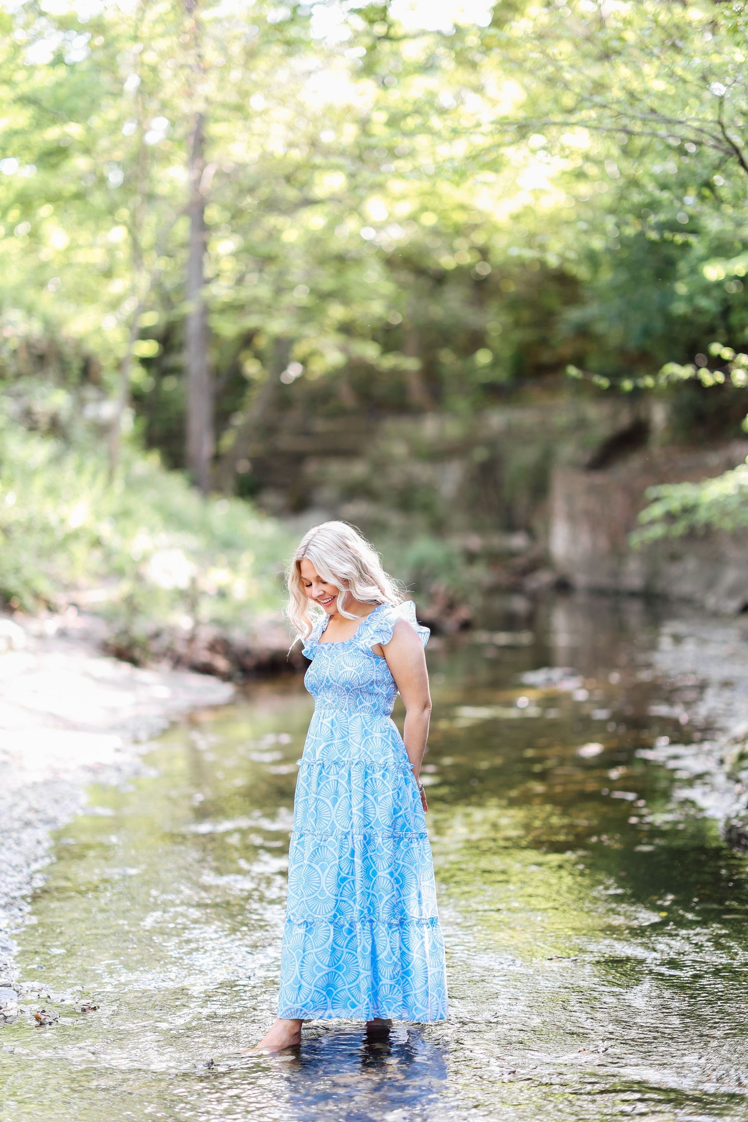 Highland Park senior photos featuring timeless, modern portraits captured by a DFW senior photographer in Highland Park, Texas.