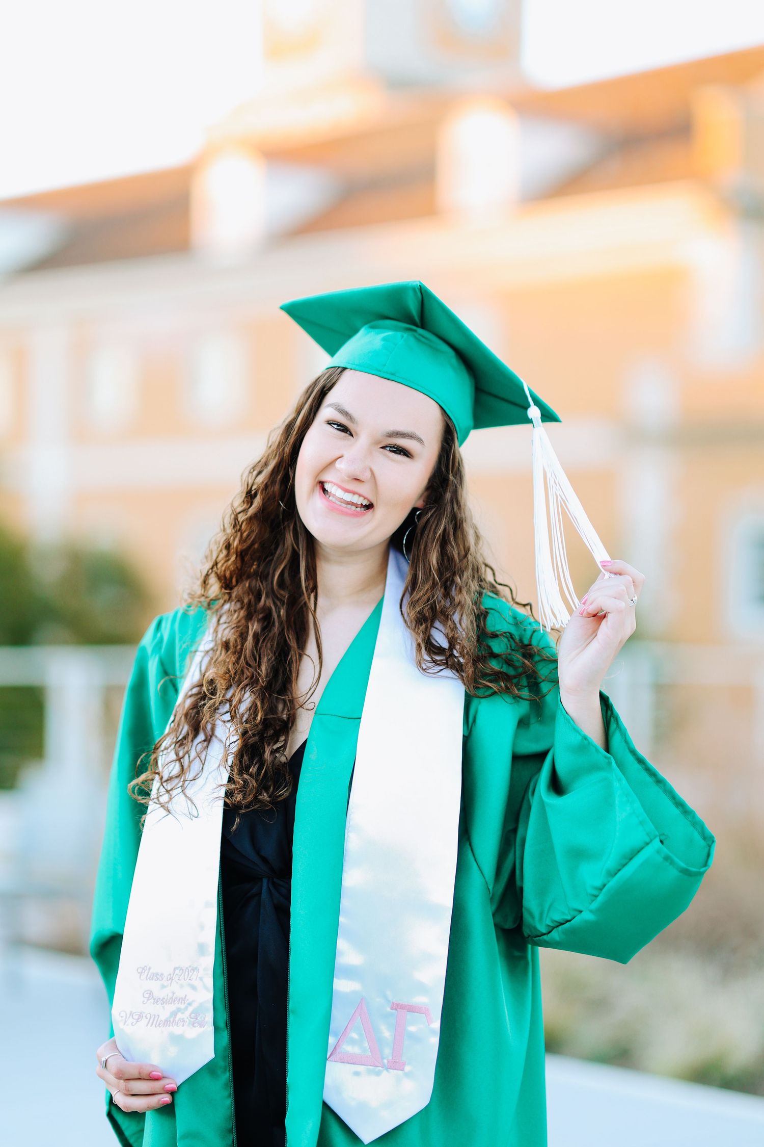 UNT senior photos featuring timeless, modern portraits captured by a DFW senior photographer in Denton, Texas.