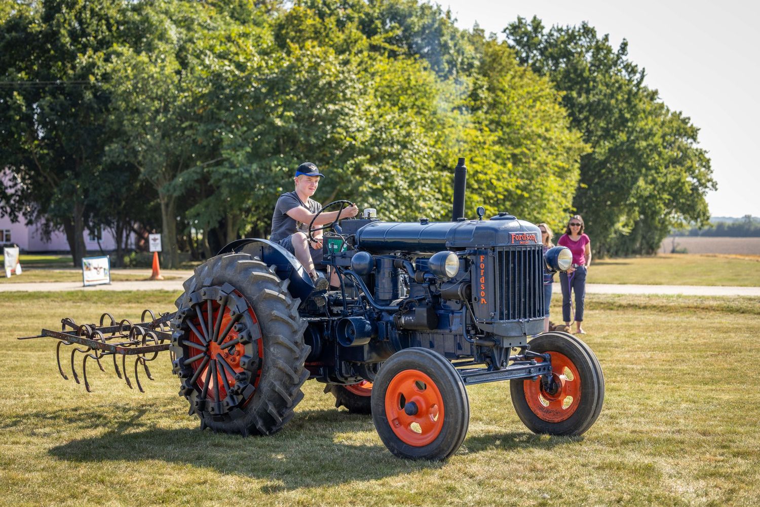 Vintage tractor