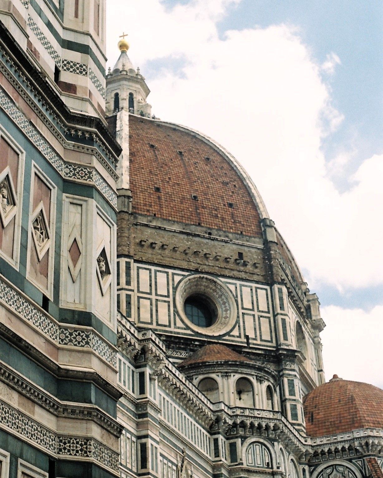 35mm film photograph of Brunelleschi's Dome, Florence Cathedral, Italy