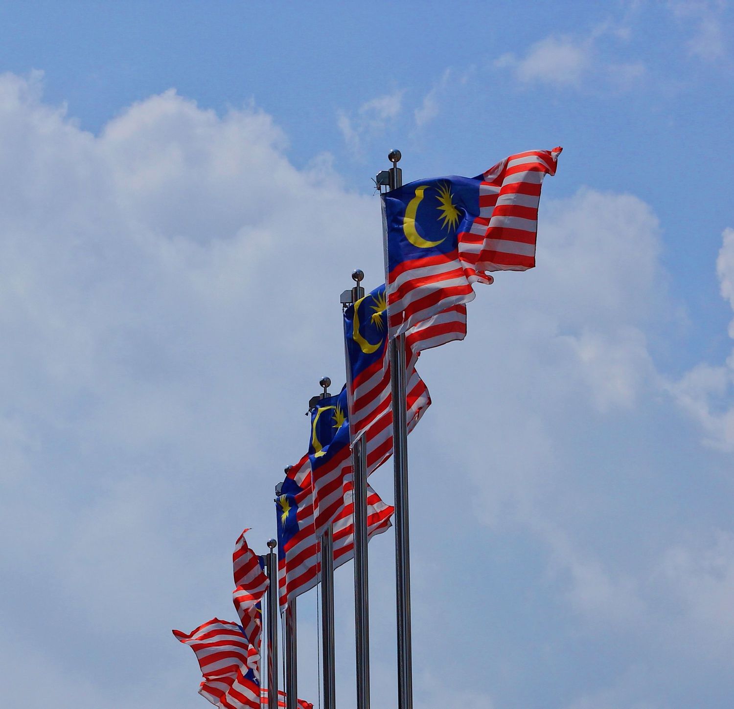 Malaysian flags