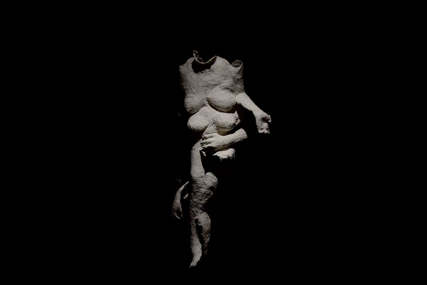 a sculpture of bodies