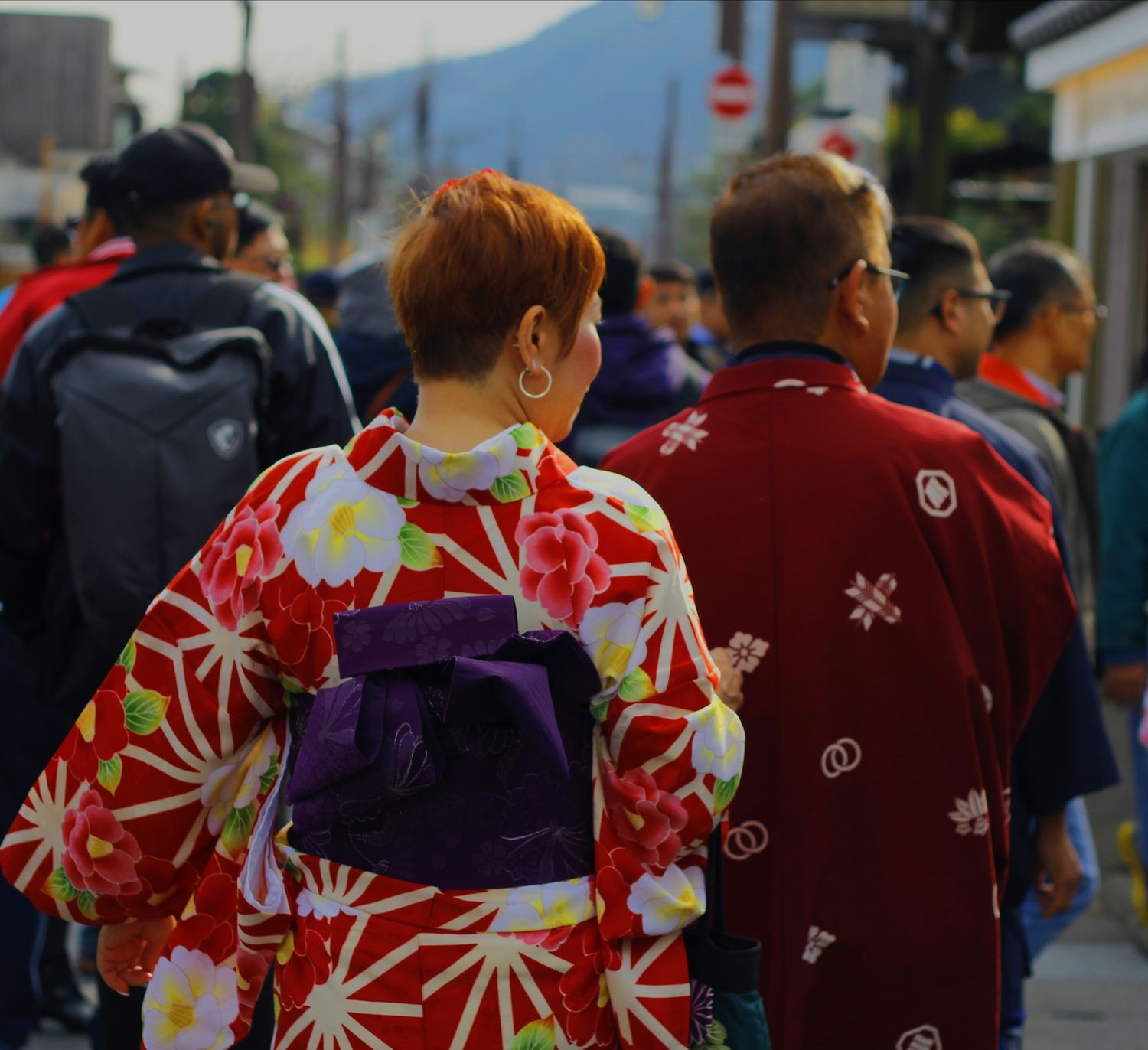 kimono in Japan