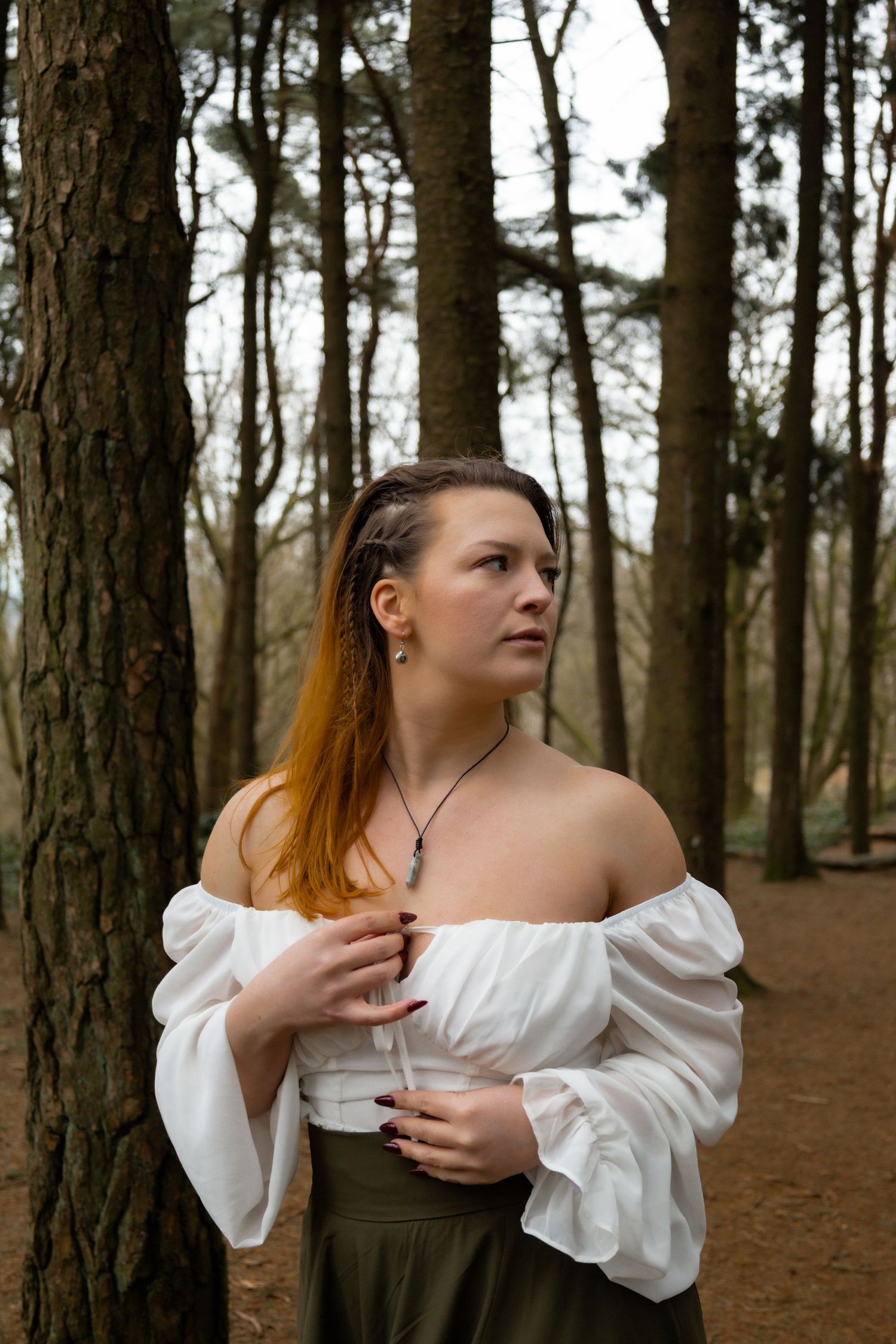 woodland  fantasy fairy fae photoshoot renaissance