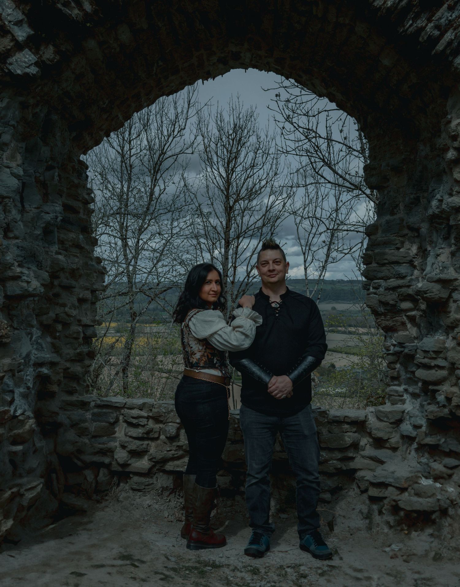 couples fantasy photoshoot photography engagement  renaissance