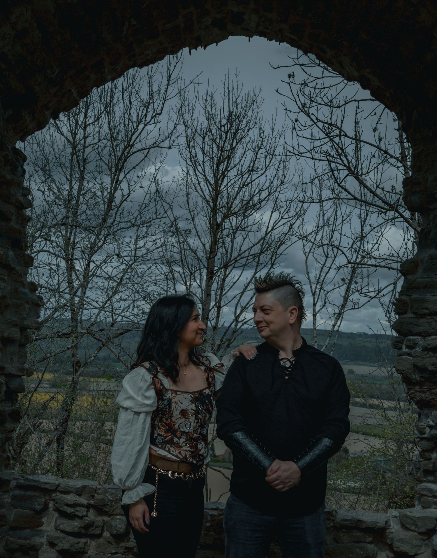 couples fantasy photoshoot photography engagement  renaissance