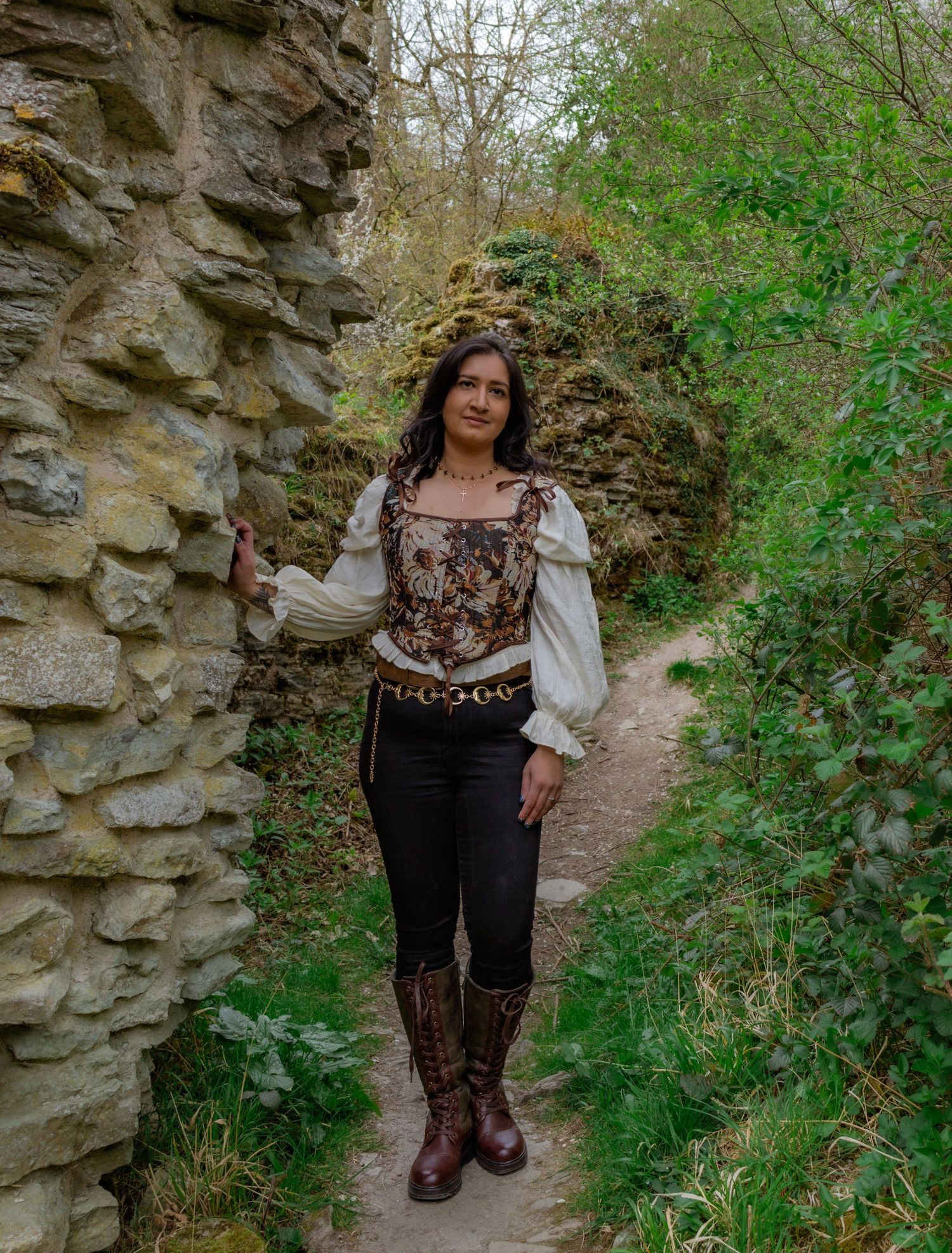 renaissance photoshoot castle fairy fae fantasy