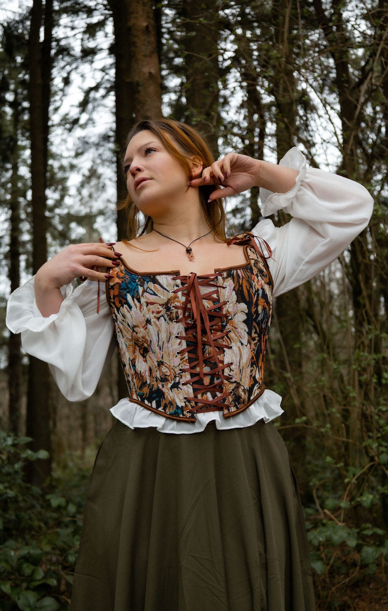renaissance  photoshoot costume cosplay fantasy fae woodland