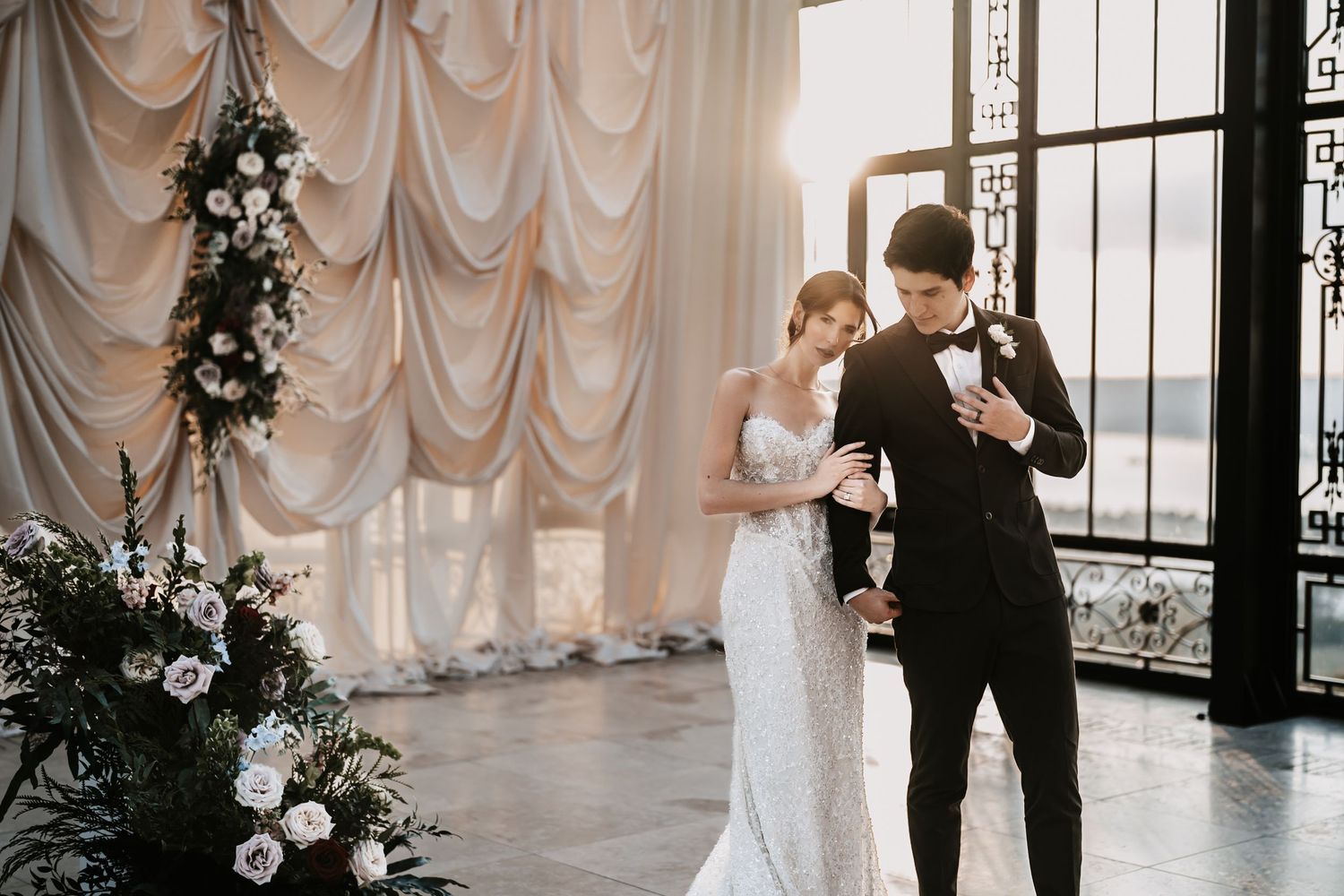 Bride and Groom portrait at Stone Haven Wedding Venue by The Miller Edit - Nashville & 30A Wedding Photographers