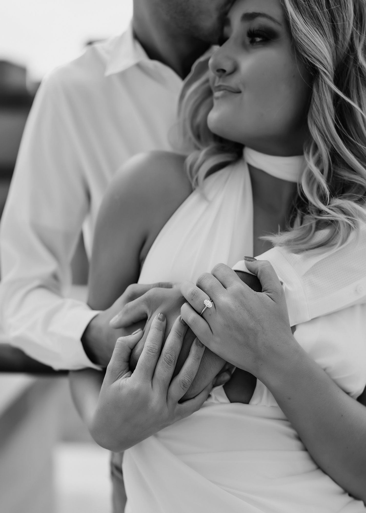 Engagement session in Downtown Nashville with Lamborghini - Nashville and 30A wedding photographers