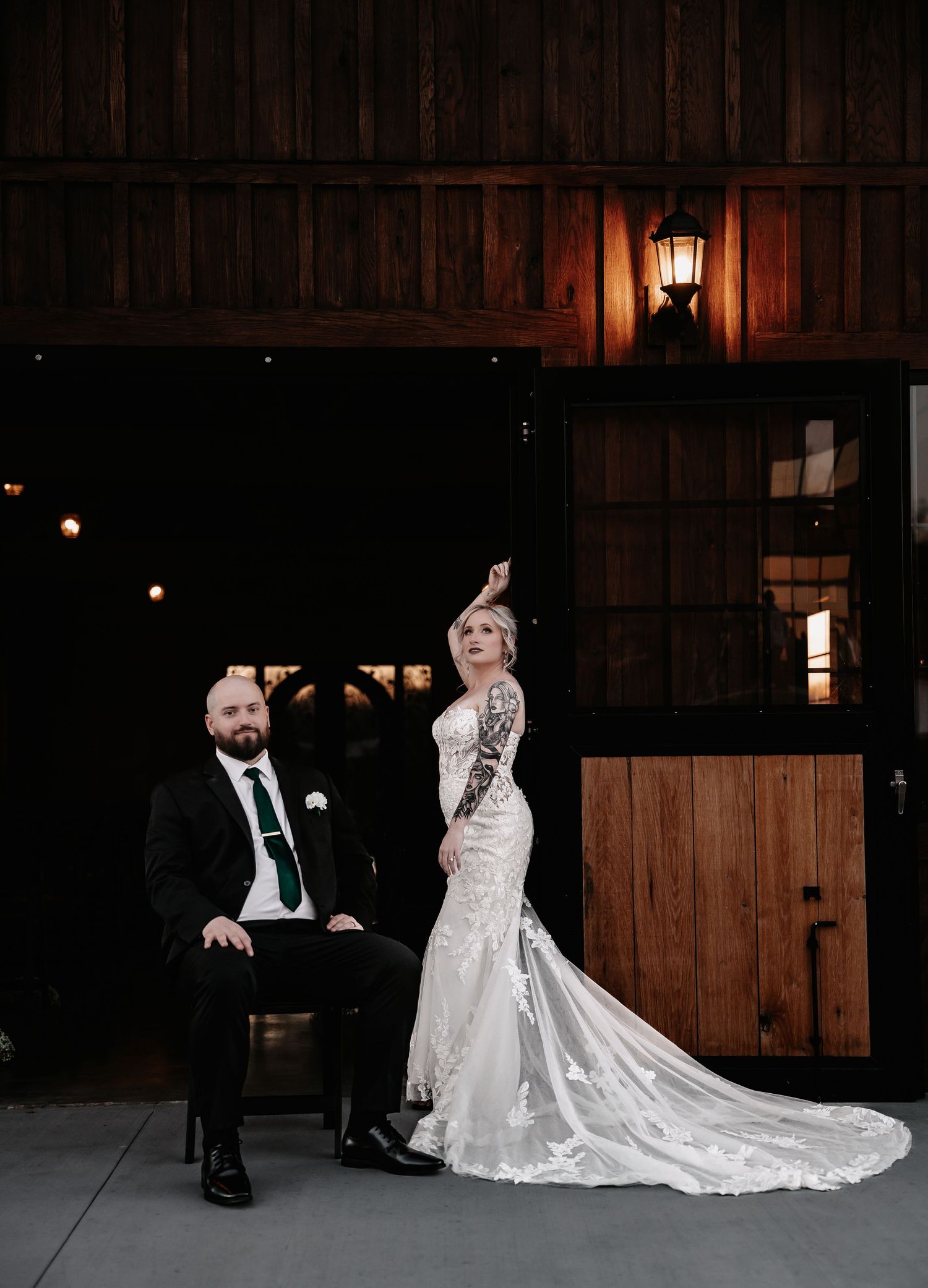 Bride and Groom portrait - Nashville Wedding Photographers