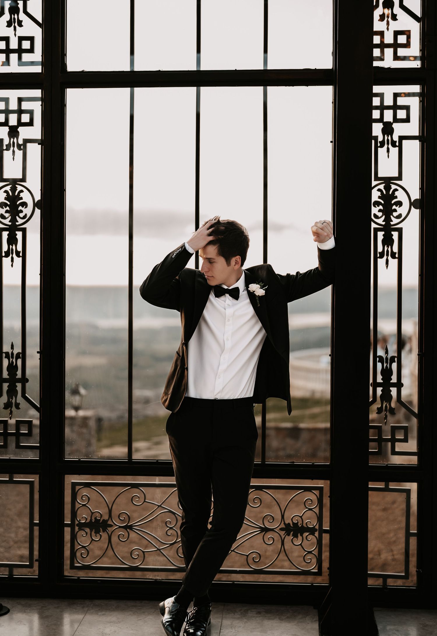 Groom portrait at Stone Haven Wedding Venue by The Miller Edit - Nashville & 30A Wedding Photographers