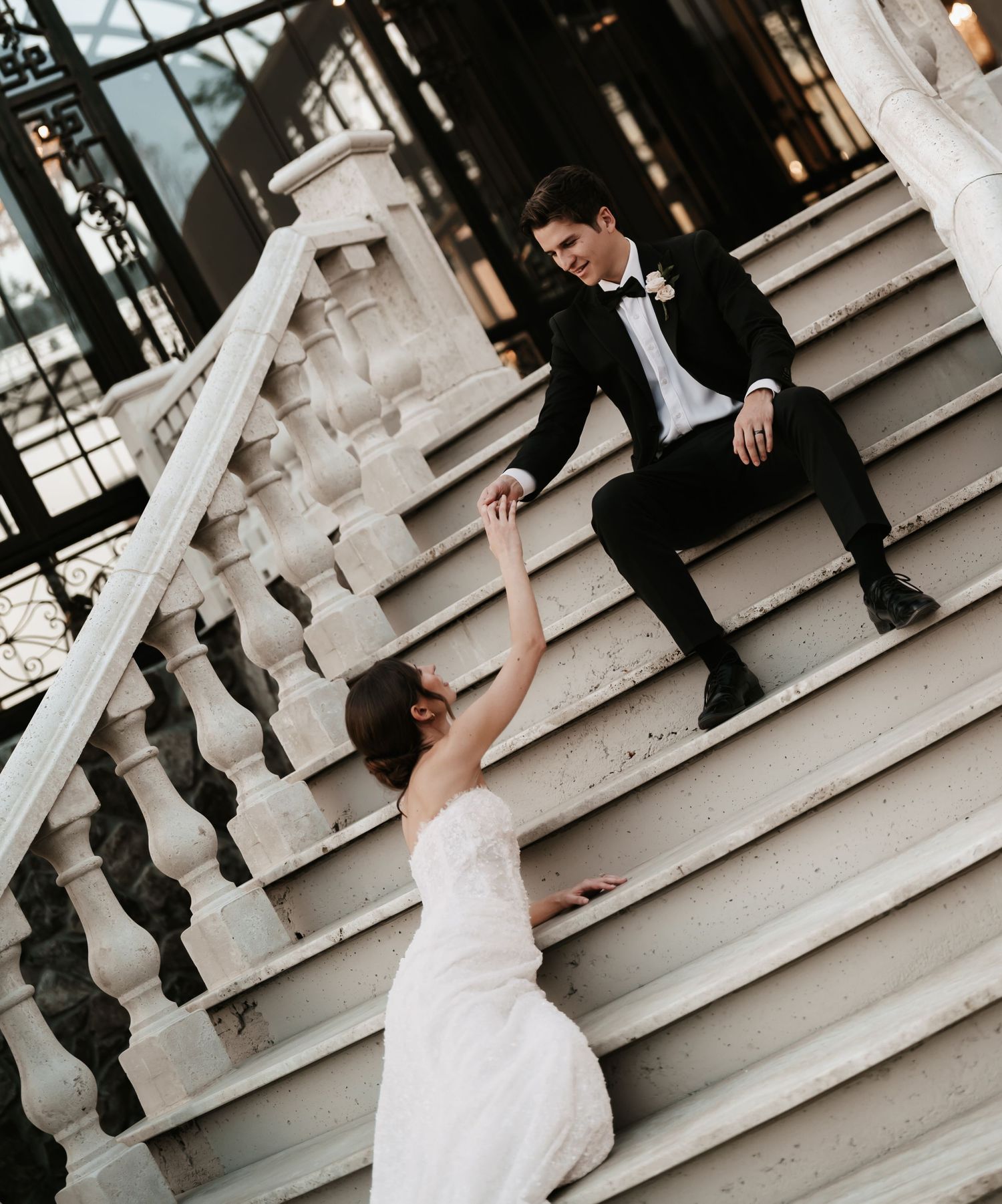 Bride and Groom portrait at Stone Haven Wedding Venue by The Miller Edit - Nashville & 30A Wedding Photographers