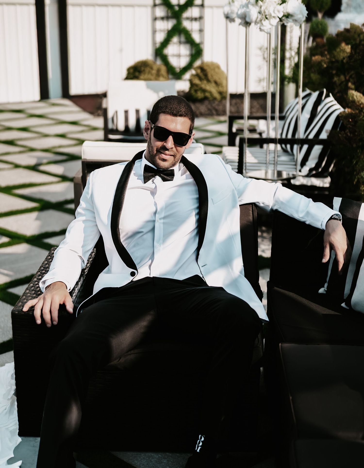 Groom portrait by The Miller Edit - Nashville & 30A wedding photographers