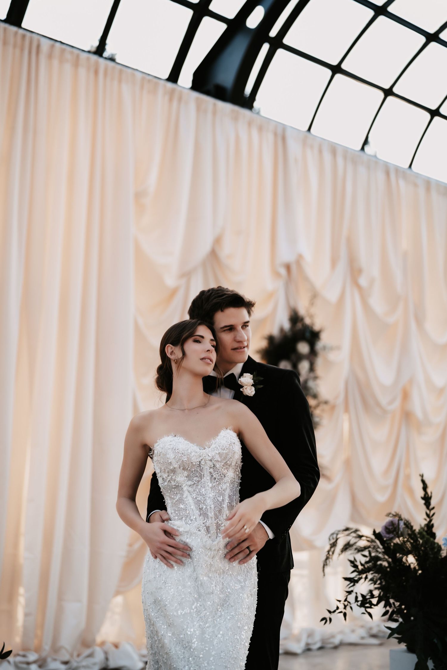 Bride and Groom portrait at Stone Haven Wedding Venue by The Miller Edit - Nashville & 30A Wedding Photographers