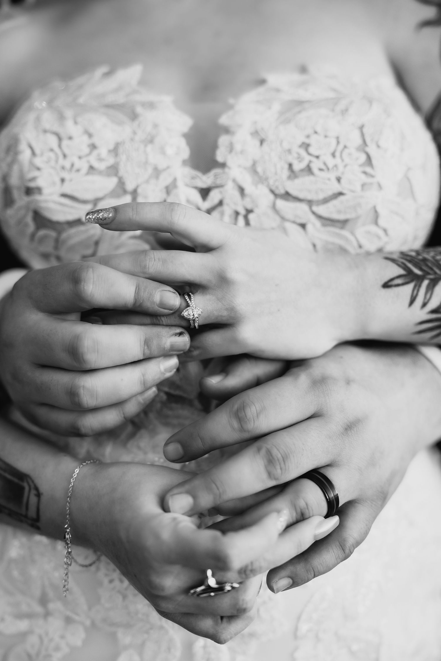 Bride and Groom portrait - Nashville Wedding Photographers