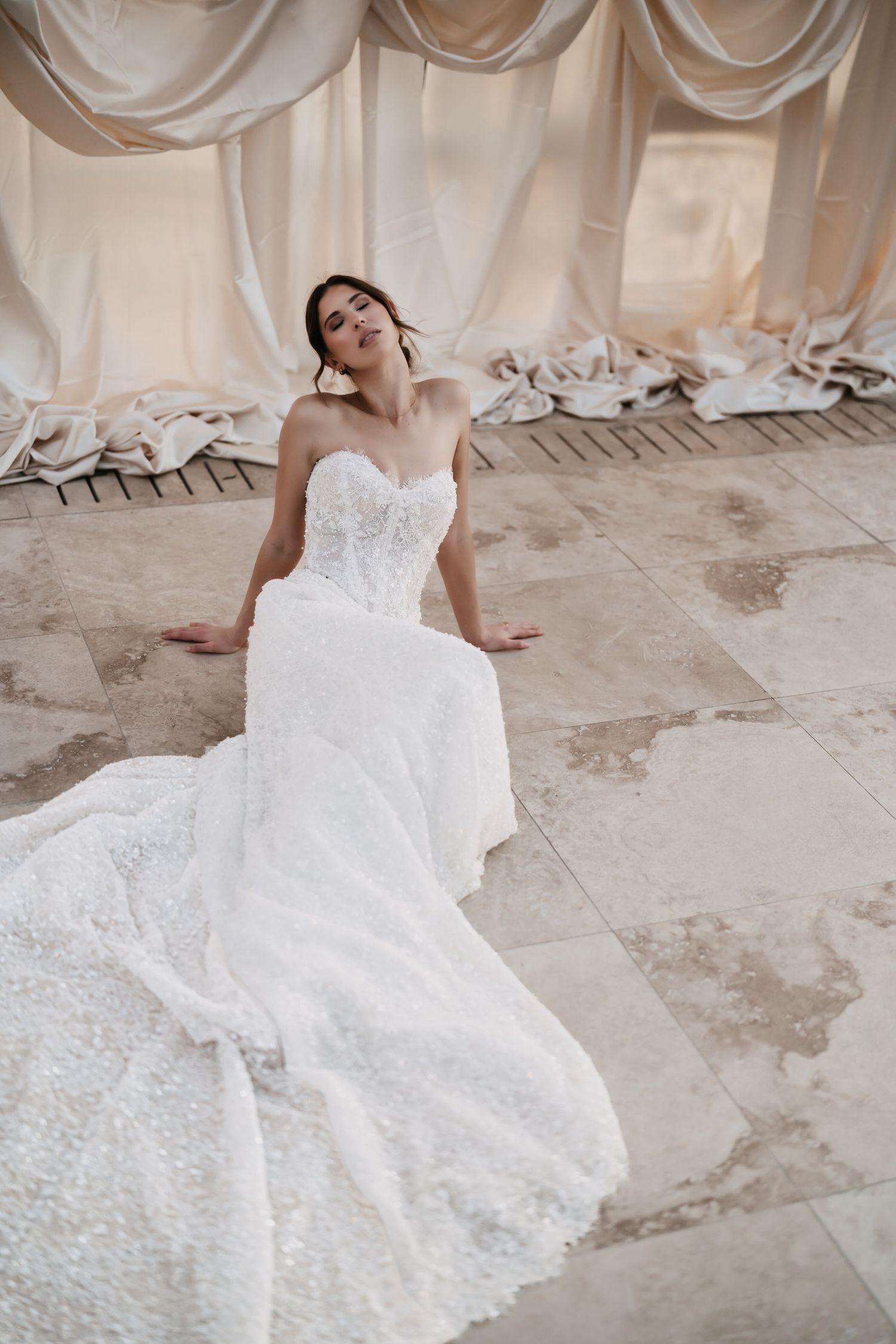 Bride portrait at Stone Haven Wedding Venue by The Miller Edit - Nashville & 30A Wedding Photographers