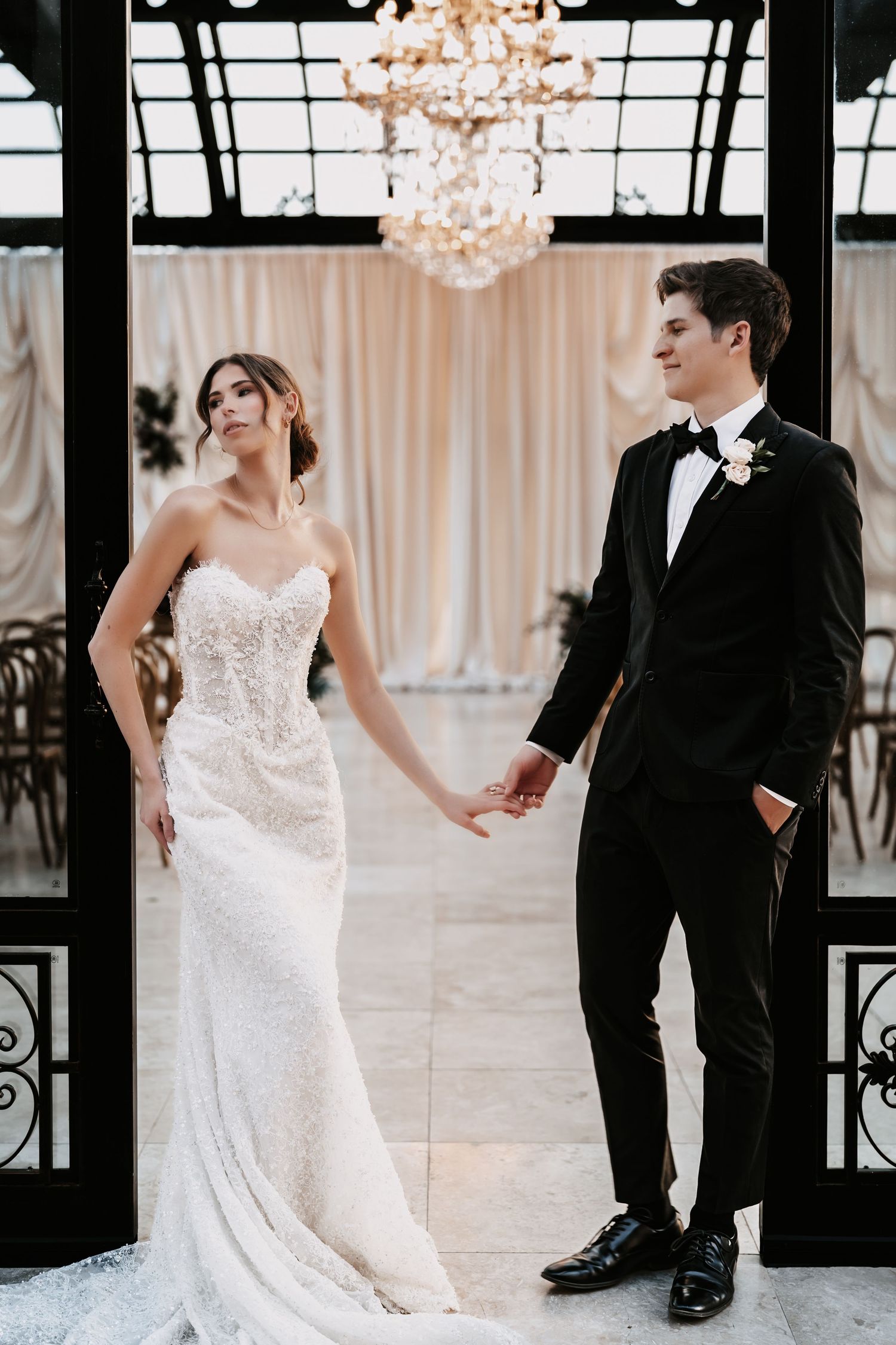 Bride and Groom portrait at Stone Haven Wedding Venue by The Miller Edit - Nashville & 30A Wedding Photographers