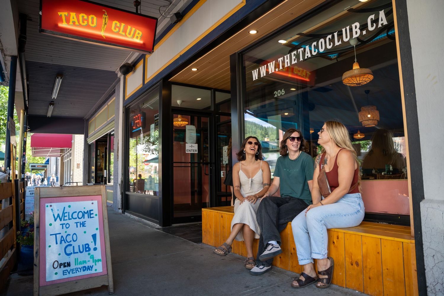 visit taco club in revelstoke bc a local mexican food resturant