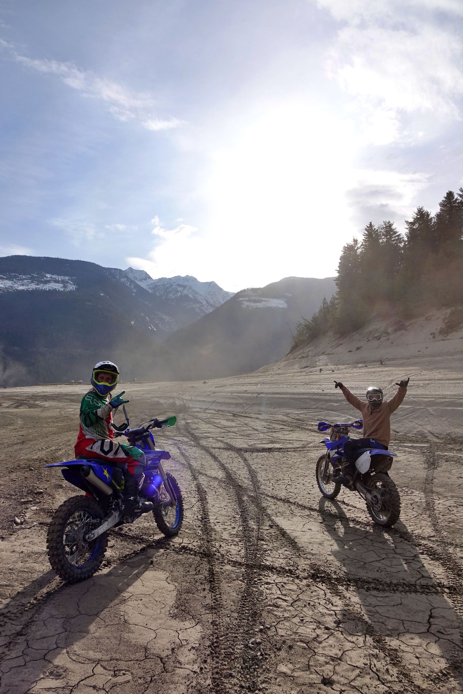 dirtbiking in revelstoke british columbia