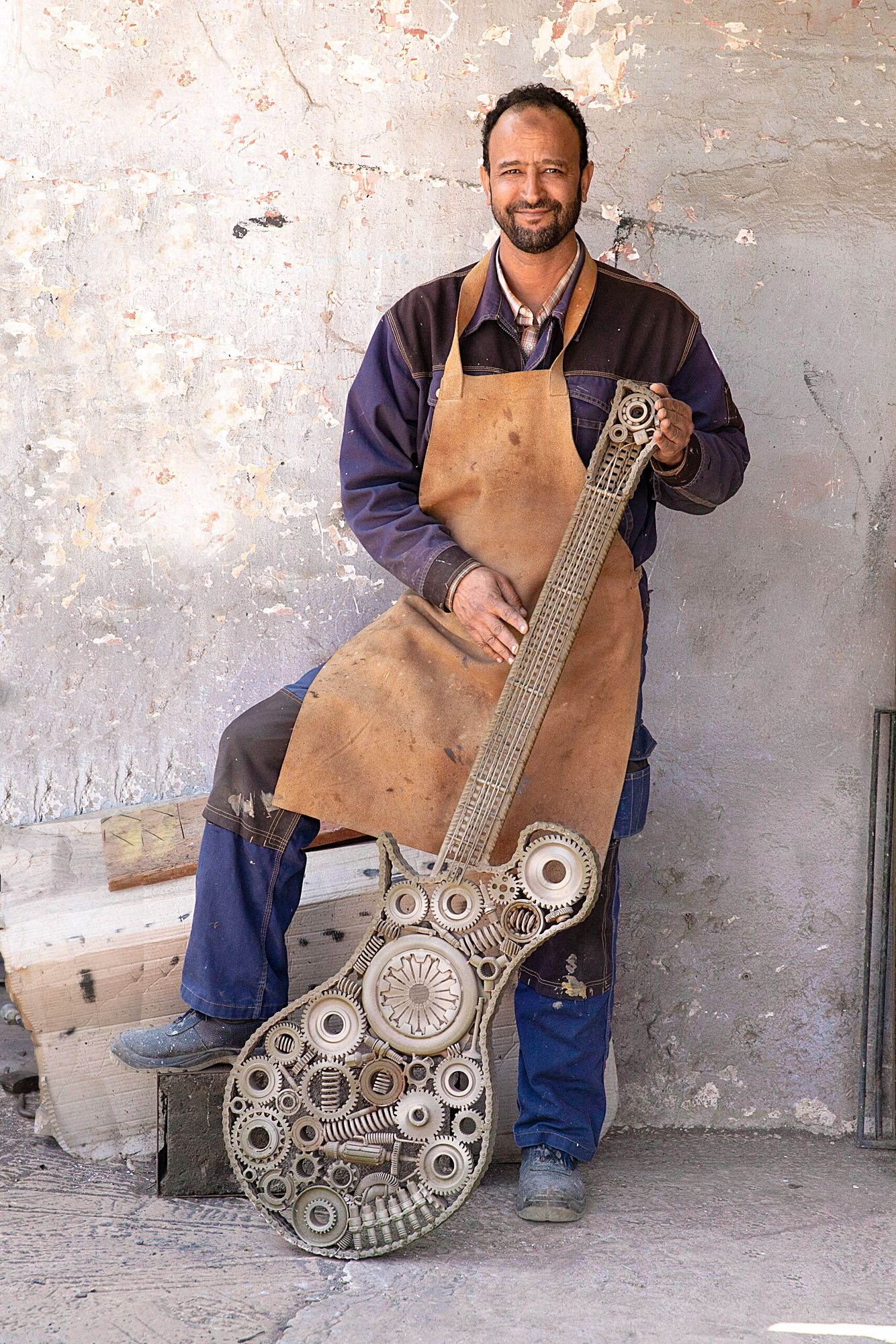 photographe de portrait d'artisan à neuilly sur seine