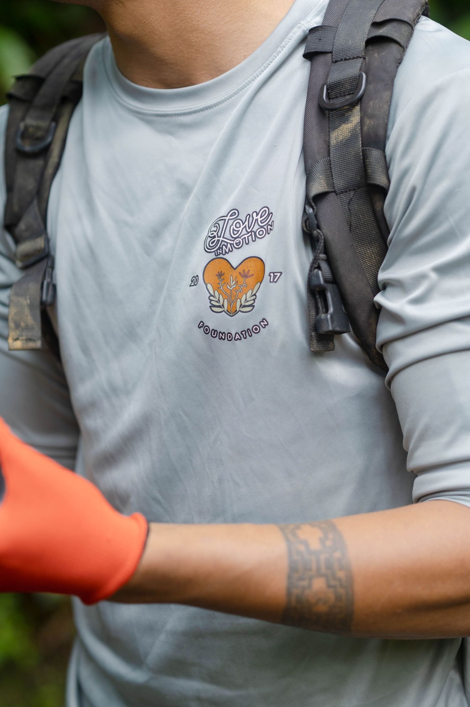 Love in motion Trail director logo El Yunque