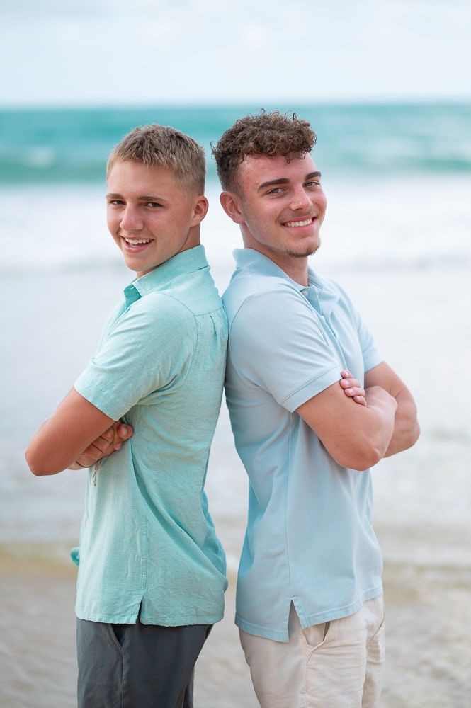 brothers back to back playa azul Luquillo Puerto Rico