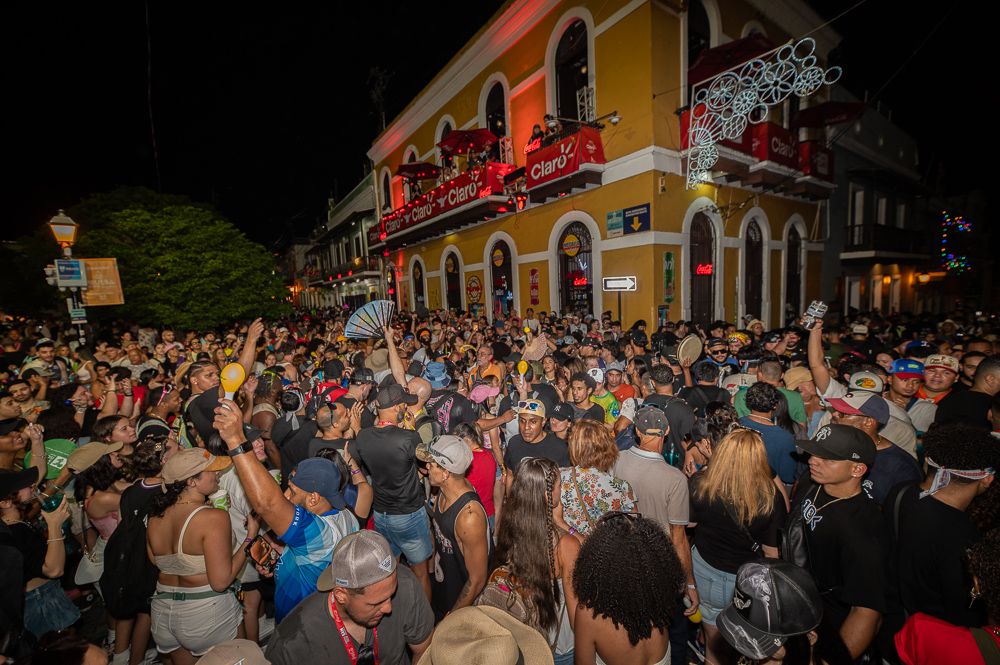 crowd of people in Sanse Festival 2025 San Juan Puerto Rico event