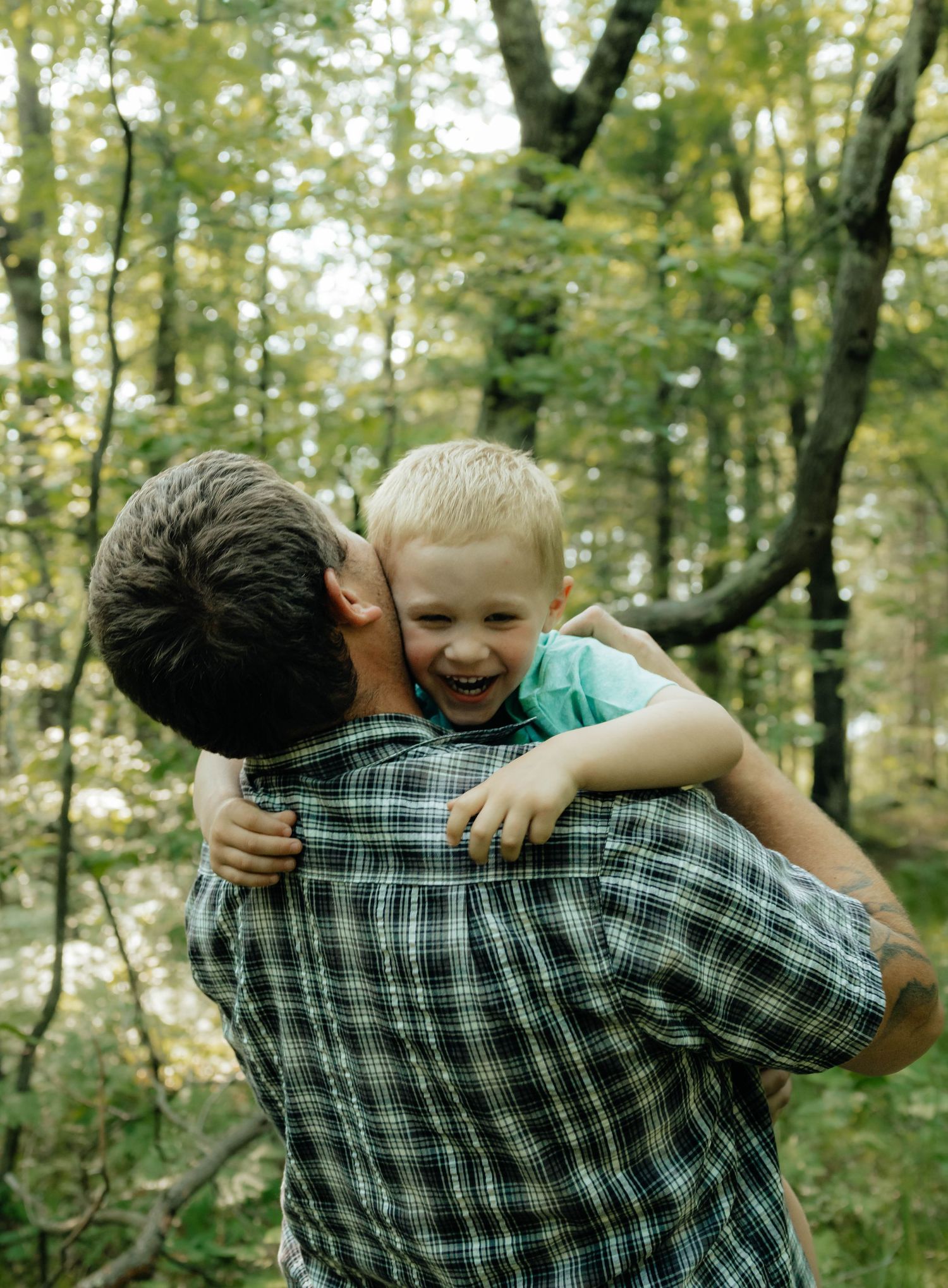 Outdoor woods family photos 
Photo by: Lydia Rae Photography