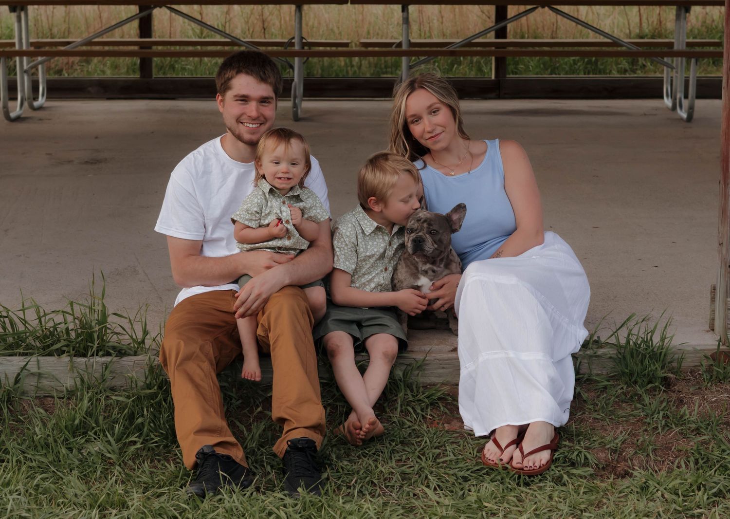 Outdoor Family photos with dog 
inspiration photos 
true to color
big rapids mi, Stanwood mi
Photo by: Lydia Rae Photography