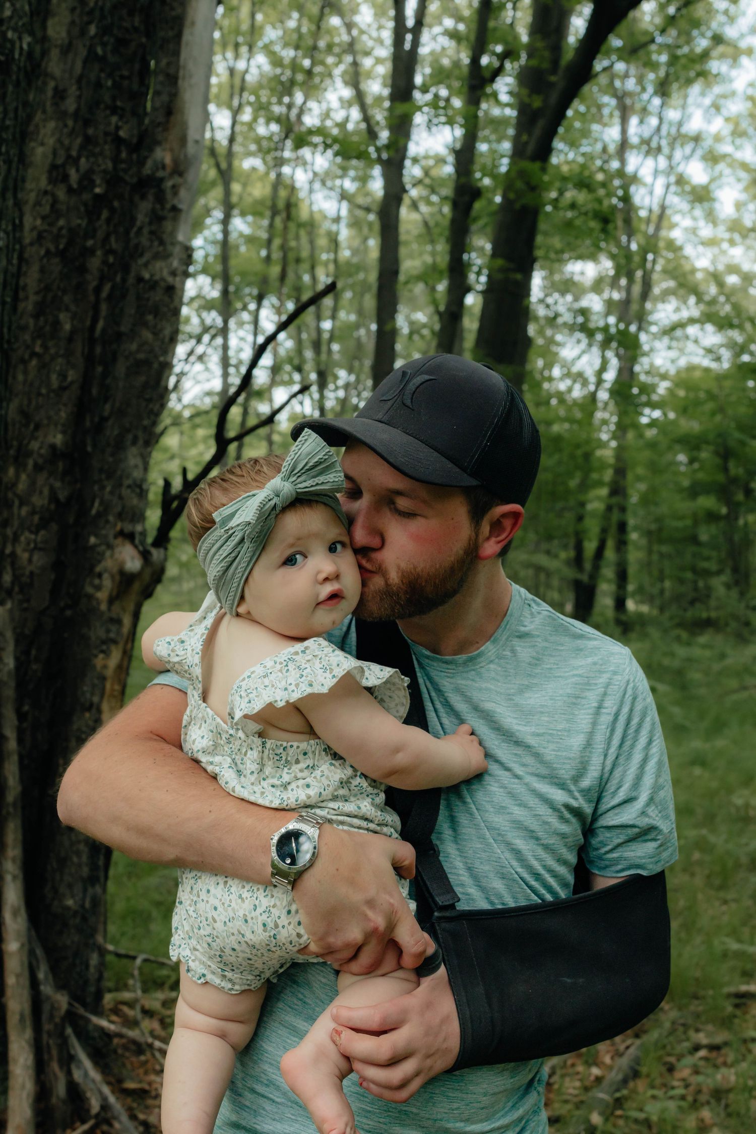 Outdoor woods family photos 
Photo by: Lydia Rae Photography
