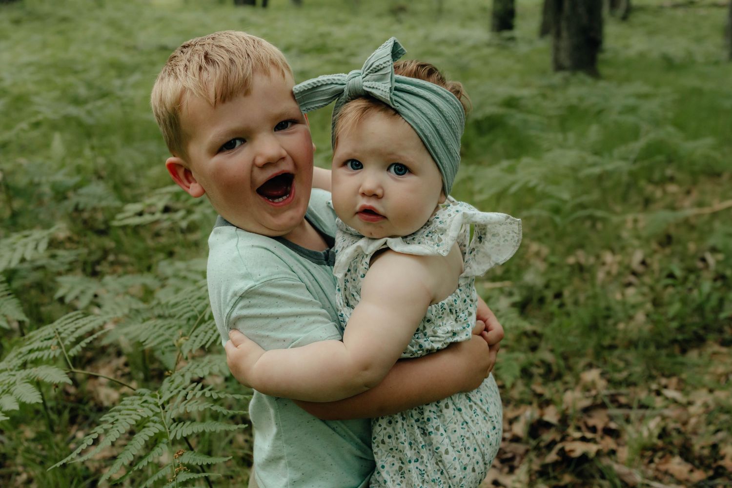 Outdoor woods family photos 
Photo by: Lydia Rae Photography