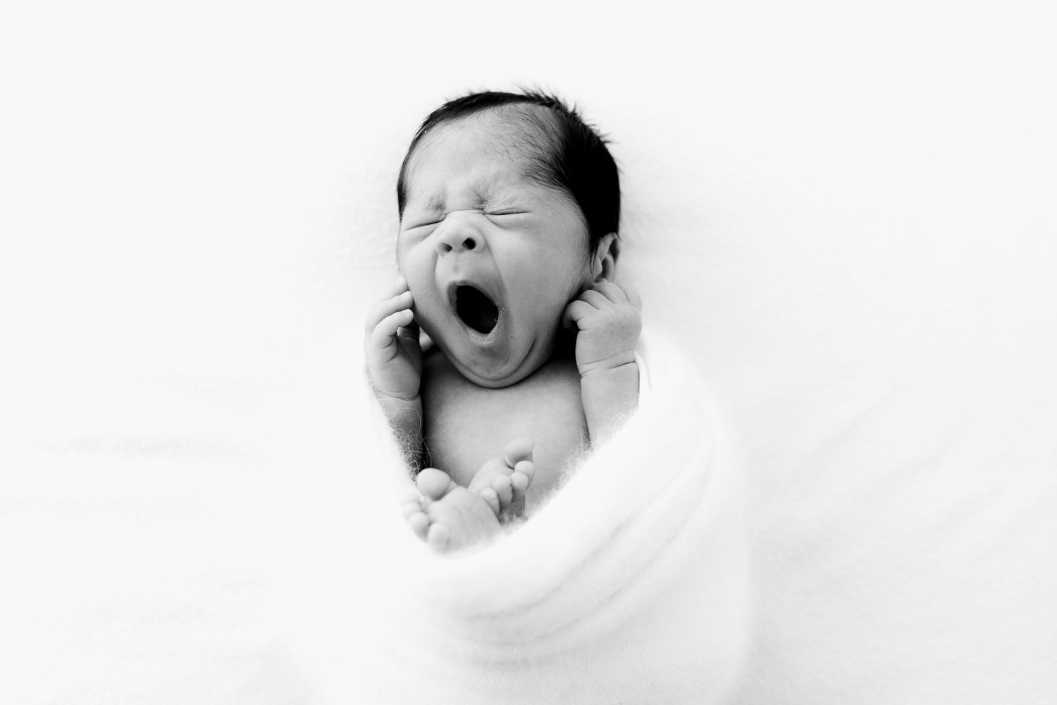 Natural and unposed newborn photography in Auckland. Little Wild Ones specialises in baby-led studio sessions on the North Shore