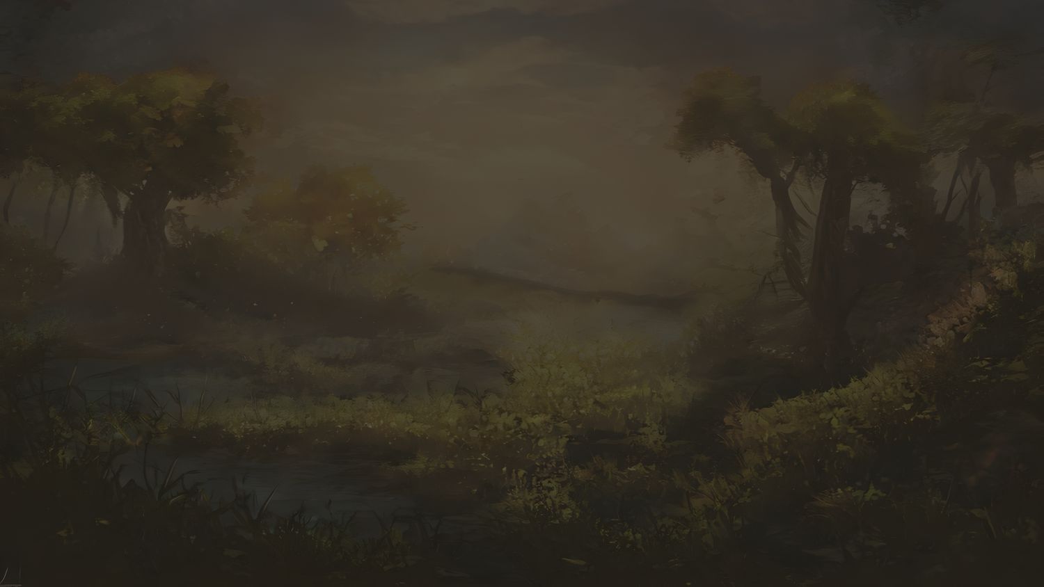 Black and gold elegant vintage art gallery