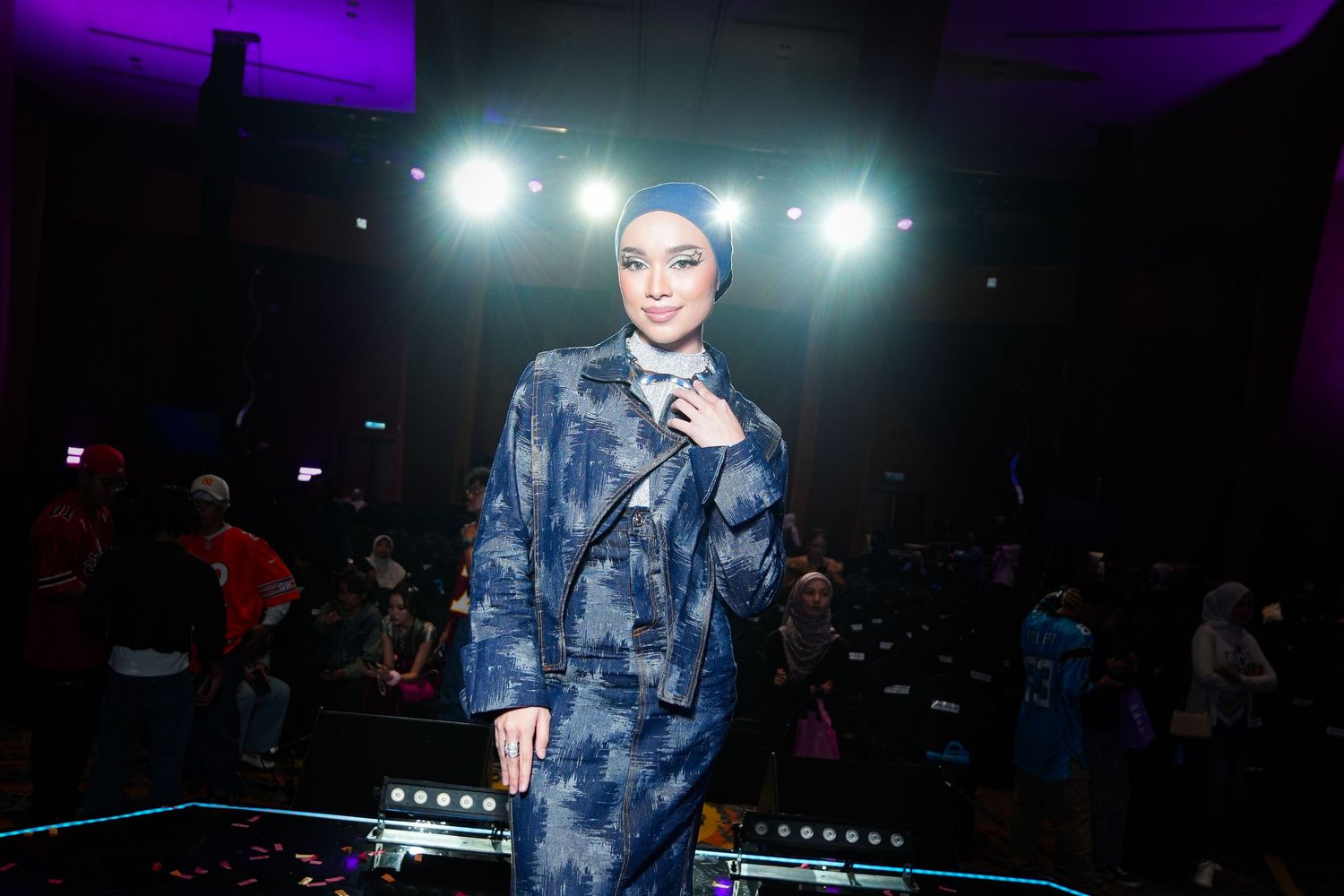 sofea shra influencer attending Astro Gempak 2023