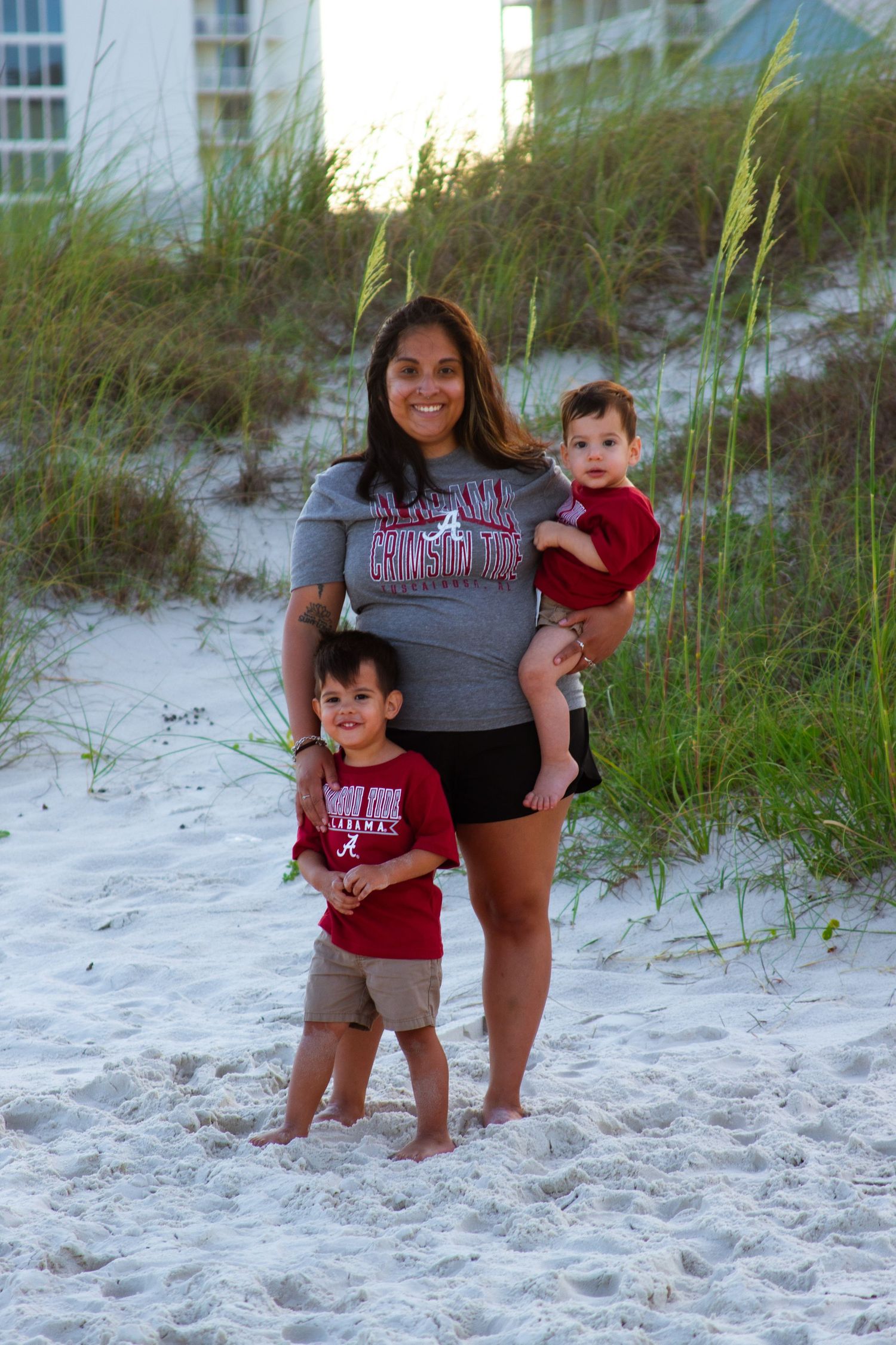Beach family photo