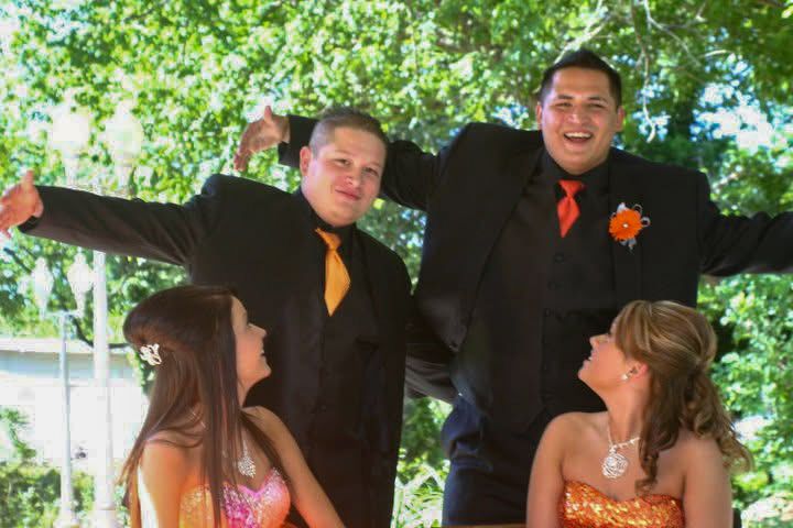 2 couples at prom