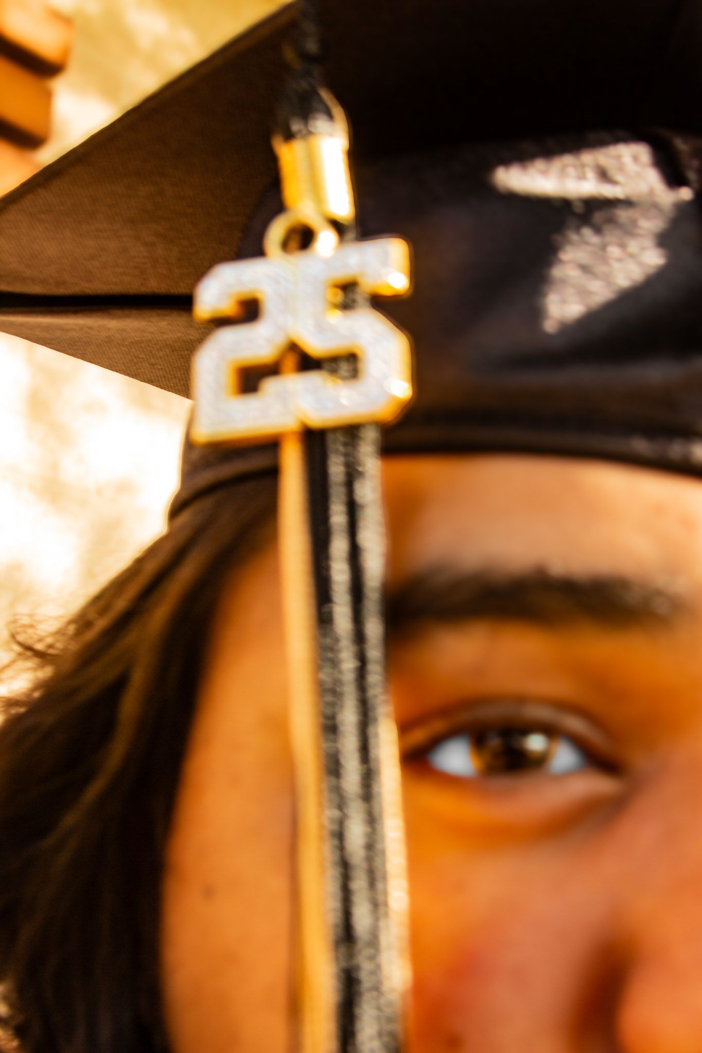 close up of graduate
