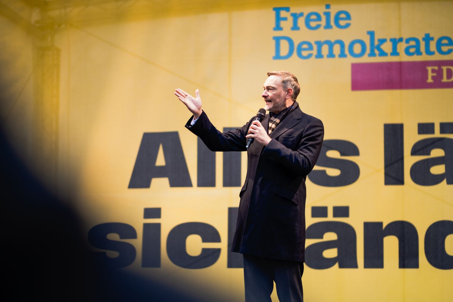 Eventfoto / Veranstaltungsfotografie Christian Lindner in Rostock Universitätsplatz