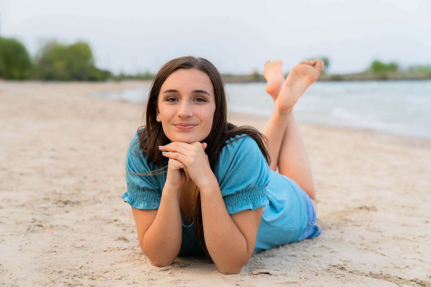 Port Washington Wisconsin best senior photographer South beach