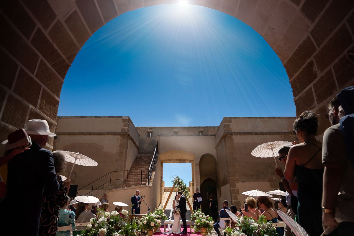 Boda en el Castillo de Guardias Viejas en Almería