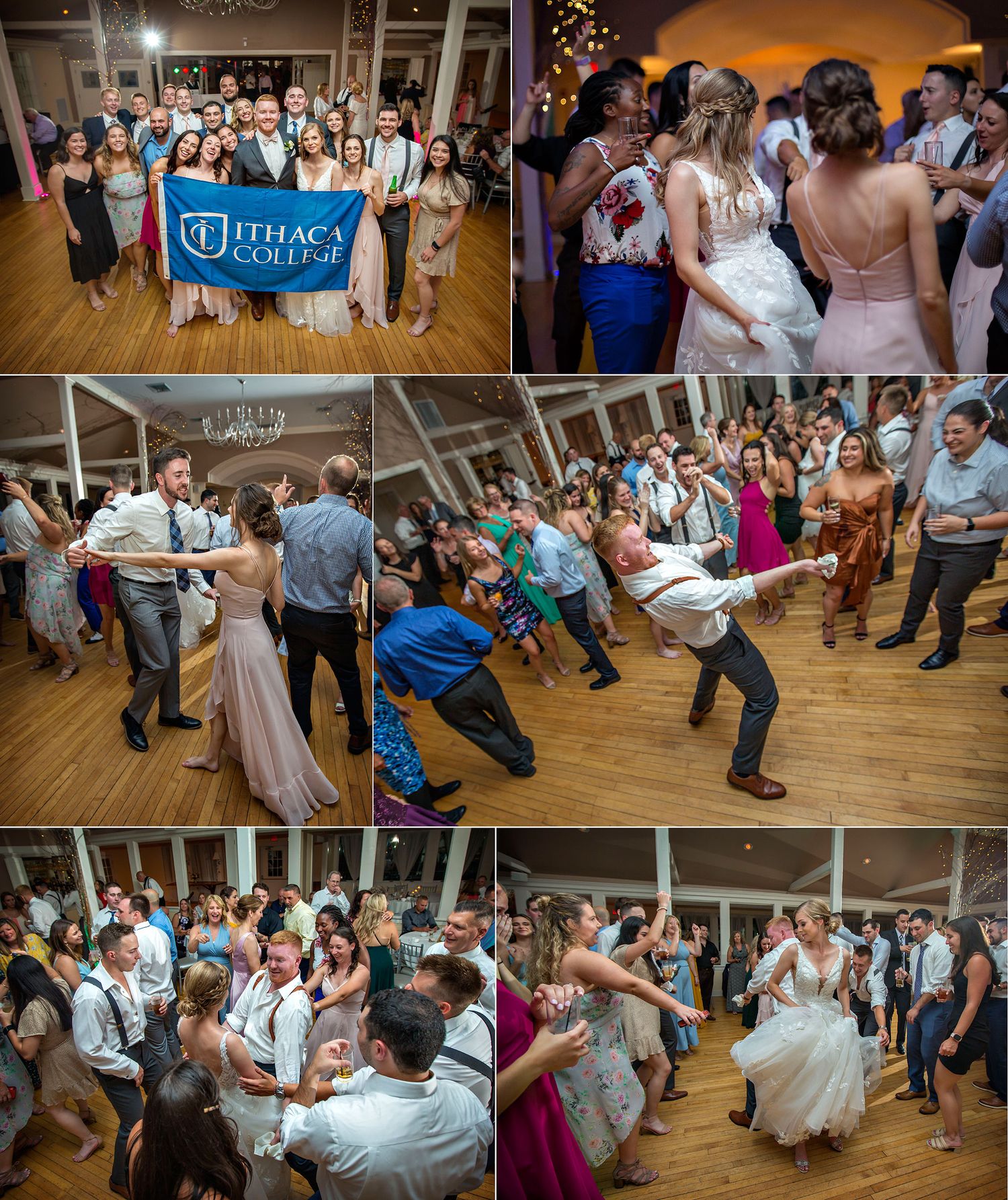 Old Daley on Crooked Lake Wedding reception dancing photos