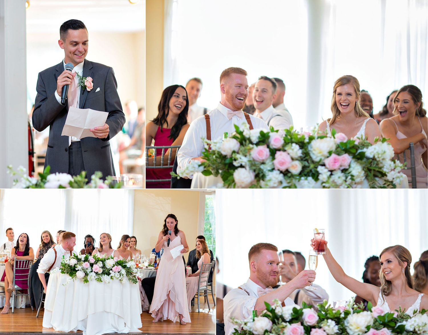 Old Daley on Crooked Lake Wedding reception speech and toasts