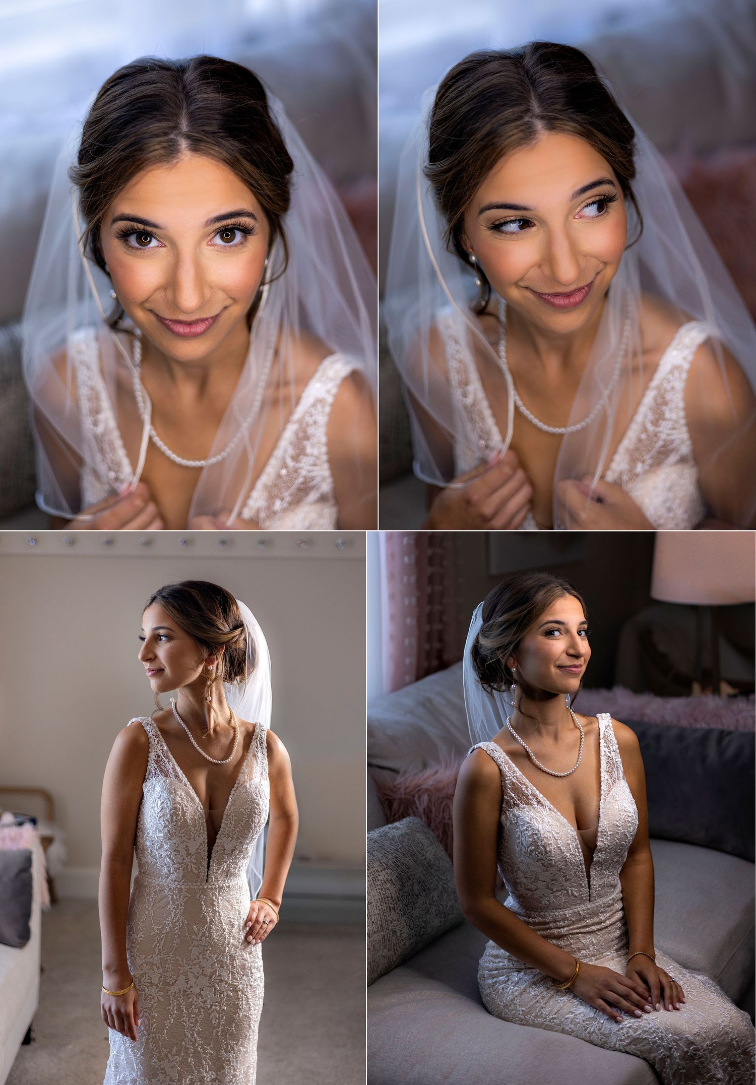 Old Daley on Crooked Lake Wedding Bridal portraits