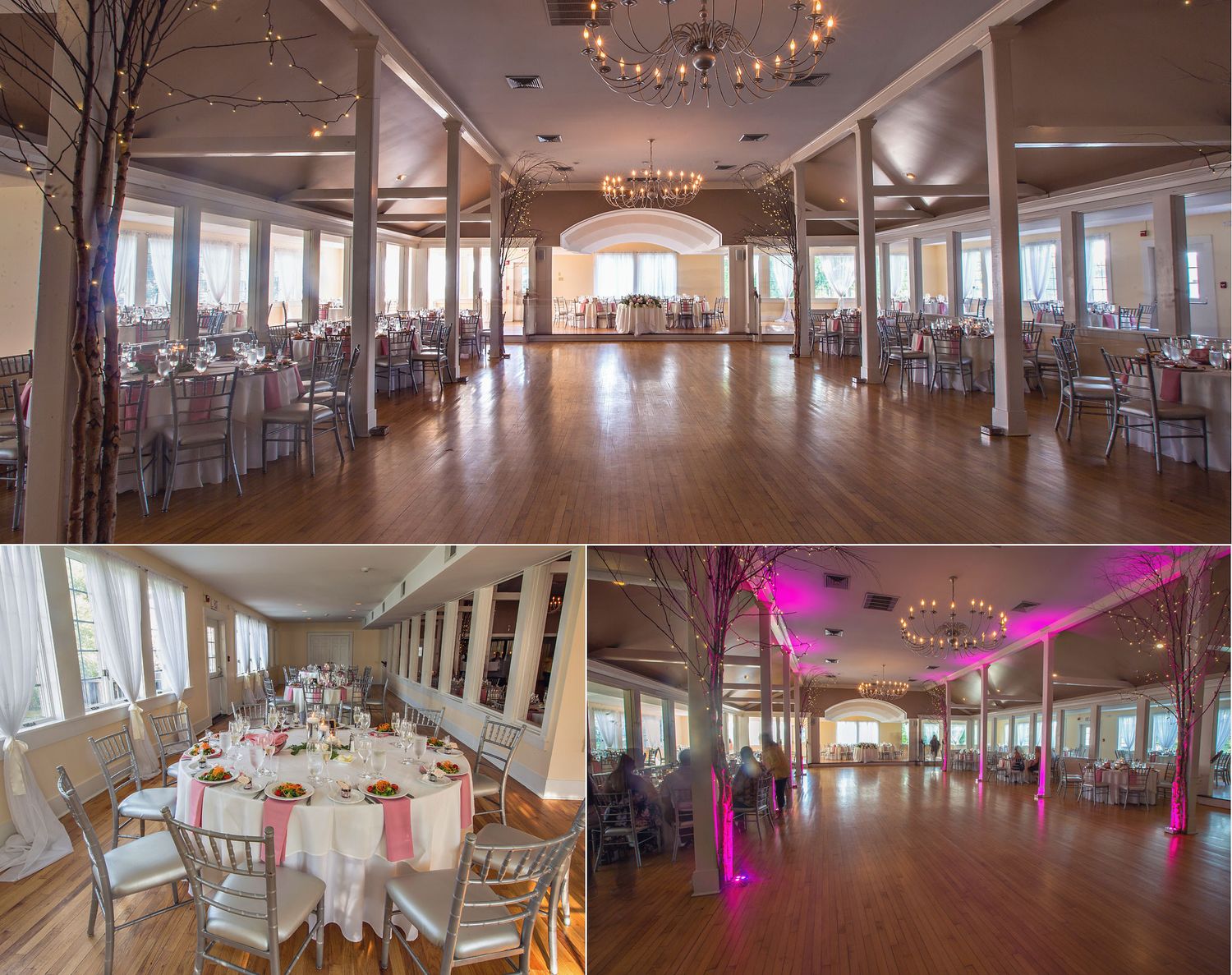 Old Daley on Crooked Lake Wedding reception details