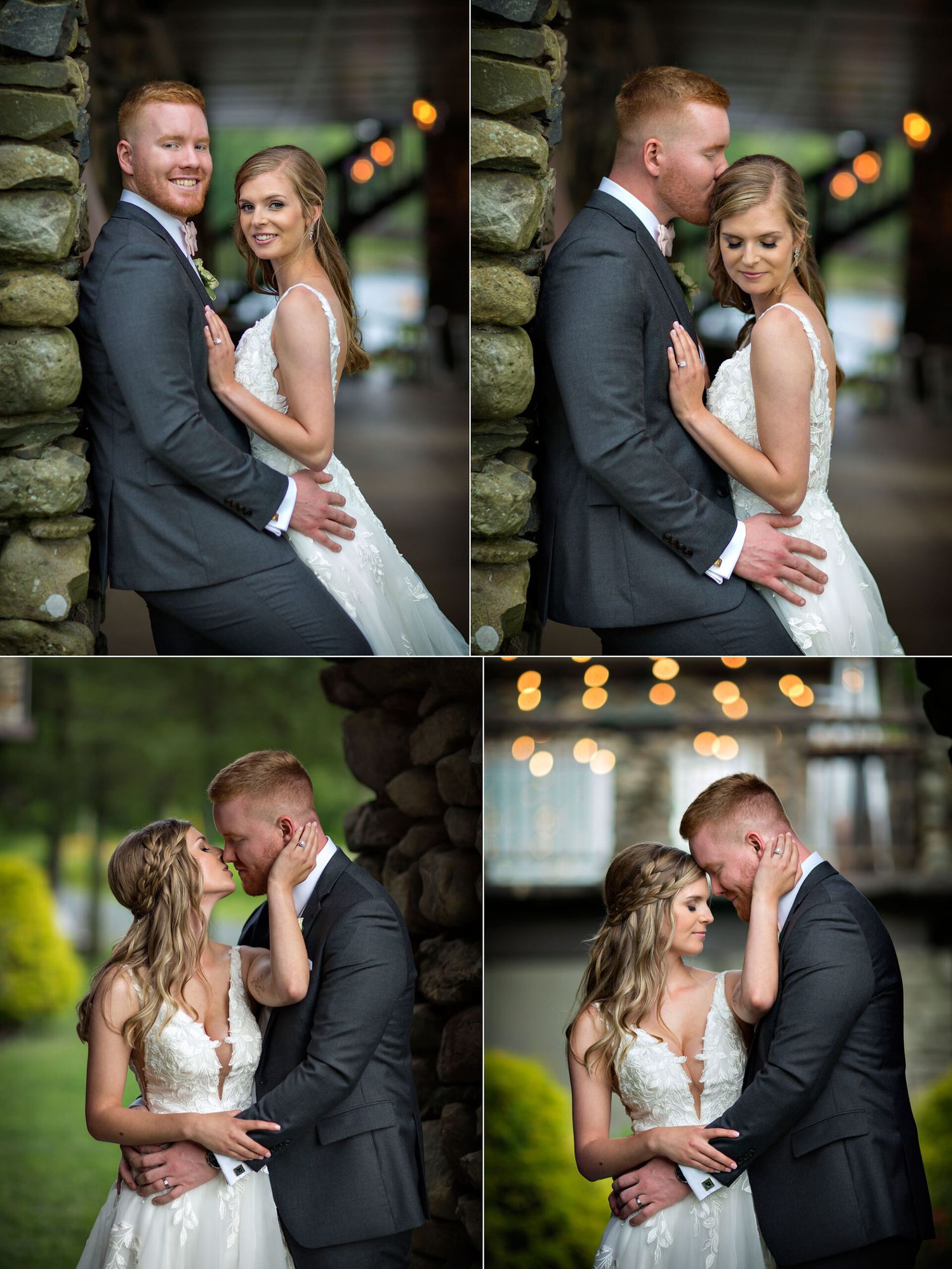 Old Daley on Crooked Lake Wedding bride and groom portraits