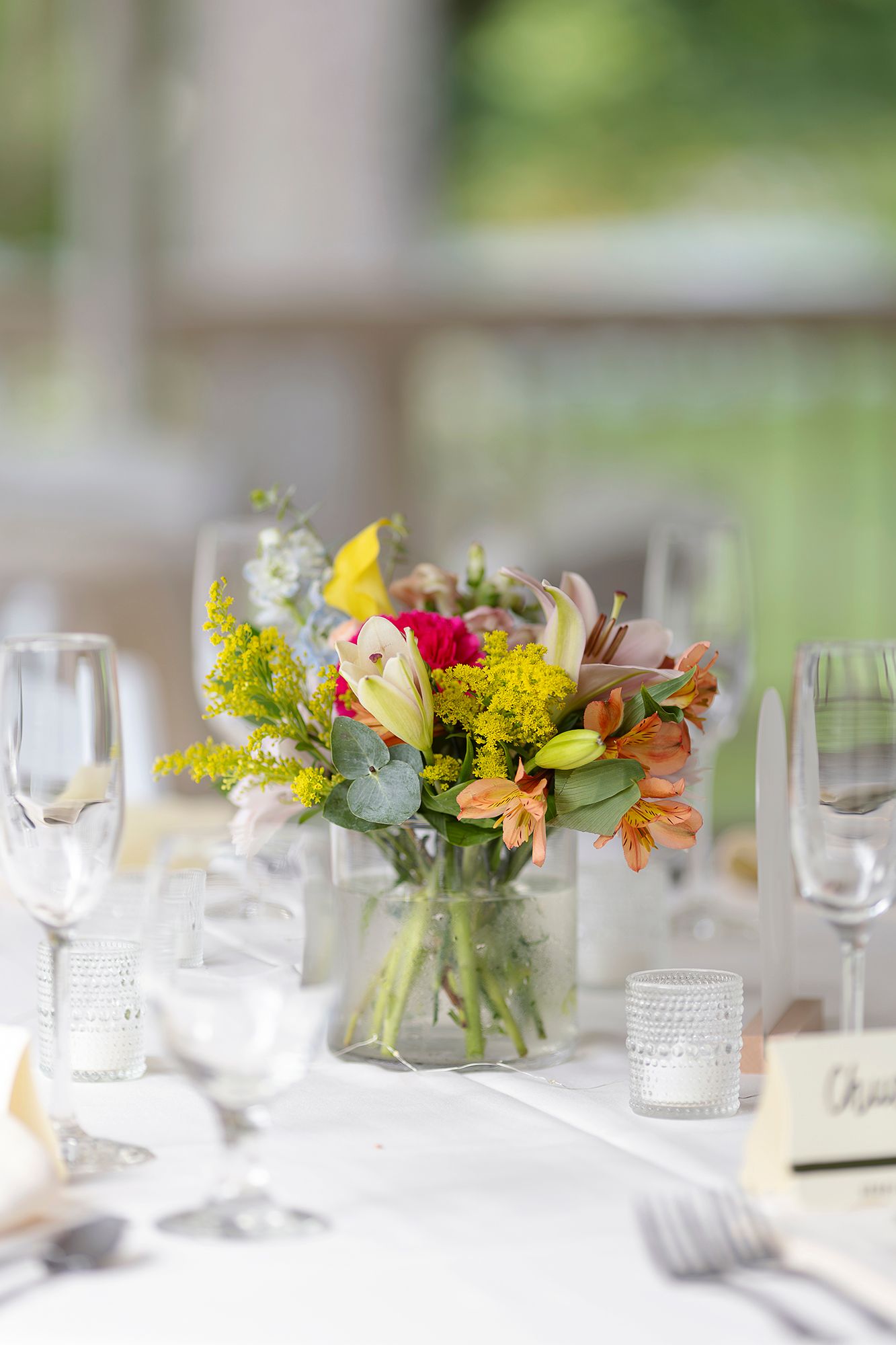 The Mansion of Saratoga wedding, reception table decor, centerpieces
