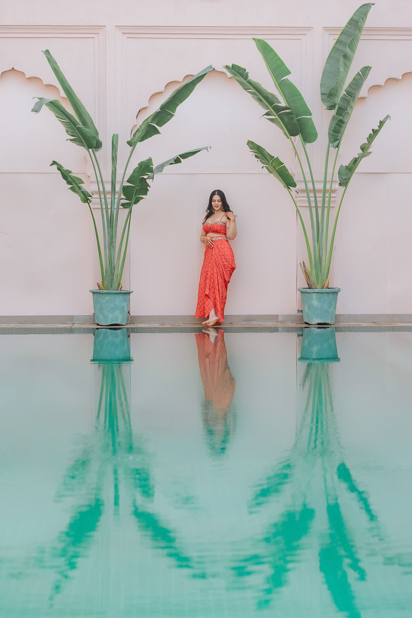 Luxury destination pre-wedding at one of India’s best-kept secret palace hotels by editorial Indian wedding photographer Beginnings For You