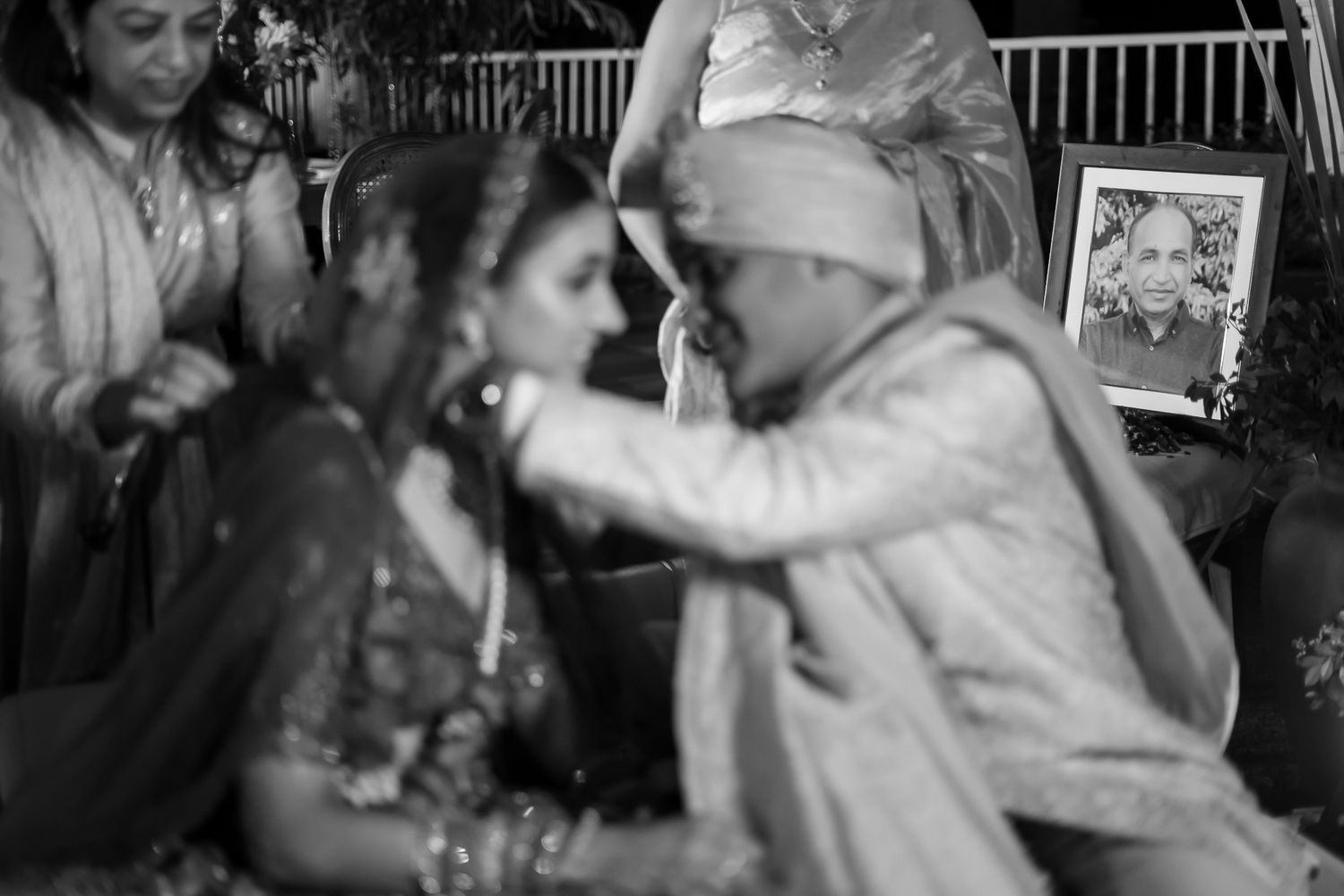 Indian wedding ceremony of a bride and groom taking feras at their intimate wedding of 30 guests in the hills at Daleside Manor, Kasauli