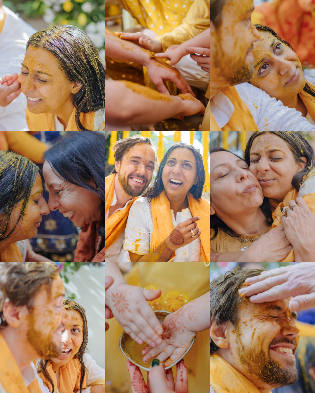 Indian Haldi Moodboard